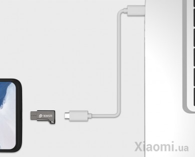 Адаптер Xiaomi WSKEN USB-Type-C Black