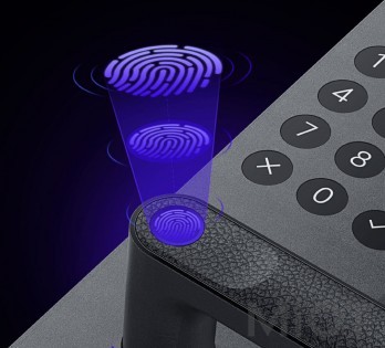 Розумний дверний замок Xiaomi Xiaoda Black