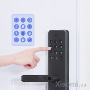 Умный дверной замок Xiaomi Xiaoda Black