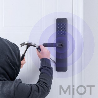 Розумний дверний замок Xiaomi Xiaoda Black