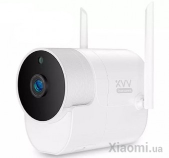IP-камера видеонаблюдения Xiaomi Xiaovv Outdoor Panoramic Camera V380 Pro White (XVV-1120S-B2)