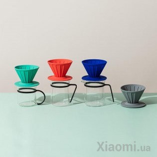 Кофейный фильтр Xiaomi XIONG & YANG D.Lab Blue