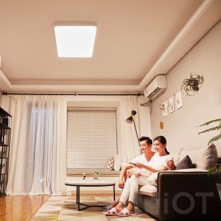 Стельовий смарт-світильник Xiaomi Yeelight Crystal Ceiling Light Pro 960mm 90W 2700K-6500K White (YLXD08YL) (XD085U0CN)