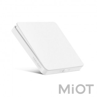 Розумний вимикач Xiaomi Yeelight Flex Switch 10A White (One Button) (YLKG12YL) (YLKG121CN)