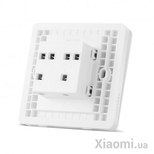 Умный выключатель Xiaomi Yeelight Flex Switch 10A White (Two buttons) (YLKG13YL) (YLKG131CN)