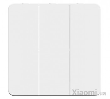 Умный выключатель Xiaomi Yeelight Flex Switch 10A White (Three Buttons) (YLKG14YL) (YLKG141CN)