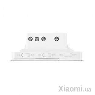 Умный выключатель Xiaomi Yeelight Flex Switch 10A White (Three Buttons) (YLKG14YL) (YLKG141CN)