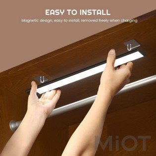 Лампа ночник c датчиком движения Xiaomi Yeelight Motion Sensor Closet Light A60 Black 4000K (YLBGD-0046)