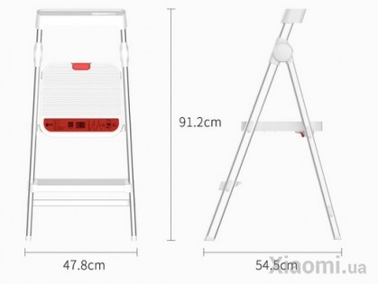 Бытовая двухступенчатая лестница Xiaomi Yijie White