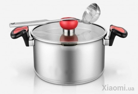 Набор из 3 кастрюль Xiaomi Yi wu yi shi Pans