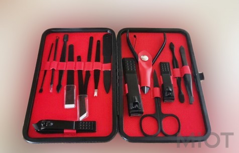 Набір для манік'юра YMYM Nail Clipper Set Black 5410