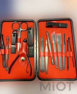 Набір для манік'юра YMYM Nail Clipper Set Black 5410