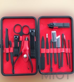 Набір для манік'юра YMYM Nail Clipper Set Black 5410