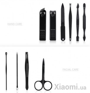 Набор для маникюра YMYM Nail Clipper Set Black 5410