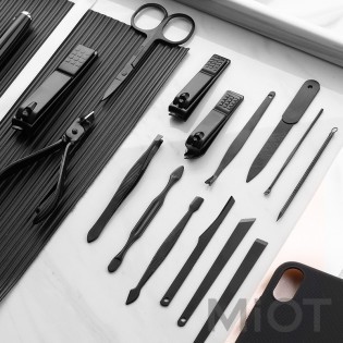 Набір для манік'юра YMYM Nail Clipper Set Black 5410