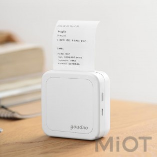 Кишеньковий термопринтер Xiaomi Youdao GT1 White