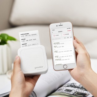 Карманный термопринтер Xiaomi Youdao GT1 White