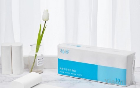 Бумага домашняя рулонная Xiaomi Pomelo (30 rolls in box)