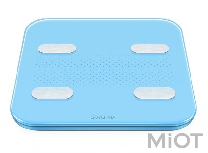 Розумні ваги Xiaomi YUNMAI S Smart Scale Blue (M1805CH-BLU)