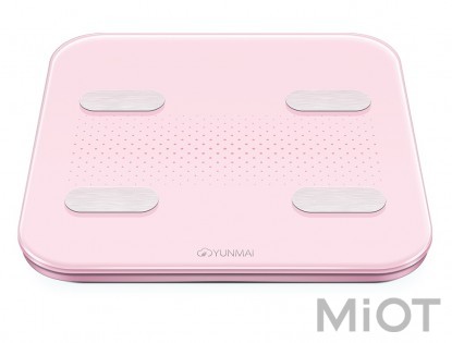 Розумні ваги Xiaomi YUNMAI S Smart Scale Pink (M1805CH-PNK)