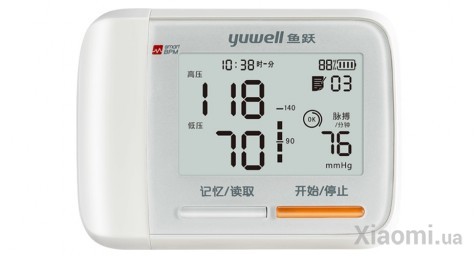 Тонометр Xiaomi Yuwell BPM YE8900A