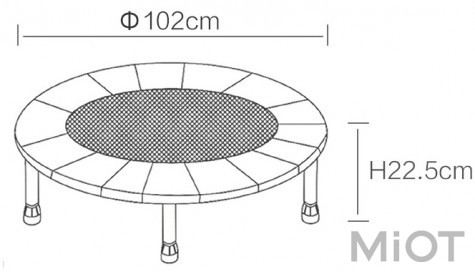 Складаний Батут Xiaomi Zenph HW150101