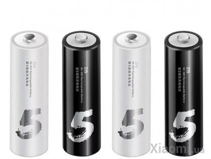Аккумуляторные батарейки Xiaomi ZMI AA 1750mAh NiMh 4шт ZI5 (NQD4002RT)