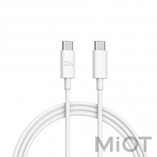 Кабель Xiaomi ZMi AL307 USB-C to USB-C Cable 3A White 1m