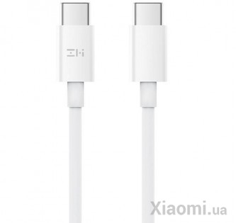 Кабель Xiaomi ZMi AL306 USB-C to USB-C Cable 3A White 0.5m