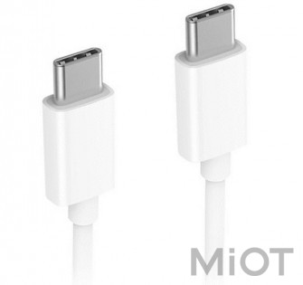 Кабель ZMi AL306 USB-C to USB-C Cable 3A White 0.5m