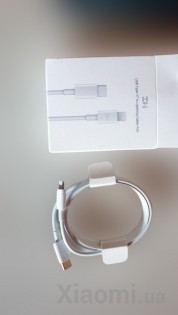 Кабель Xiaomi ZMi AL870 USB-C to Lightning Cable 1m White