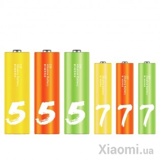 Батарейки Xiaomi ZMI batteries 24pcs (AAA 12pcs AA 12pcs) (3059770)