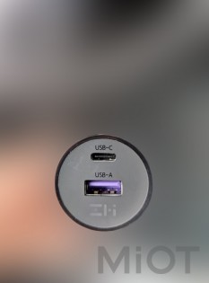 Автомобільний зарядний пристрій Xiaomi ZMi Car Charger 1A 1C 45W Black AP721