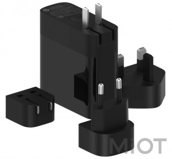 Мережевий зарядний пристрій ZMI HA833 Fast Charging 65W Black