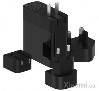 Зарядное устройство Xiaomi ZMI Fast Charging 65W 2-USB+UCB-C Black
