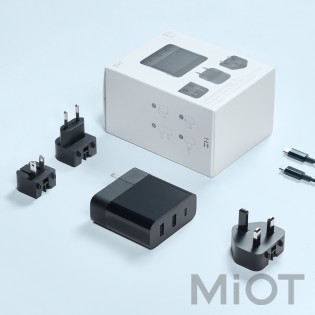 Мережевий зарядний пристрій ZMI HA833 Fast Charging 65W Black