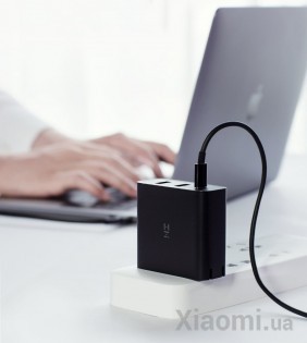 Зарядное устройство Xiaomi ZMI Fast Charging 65W 2-USB+UCB-C Black