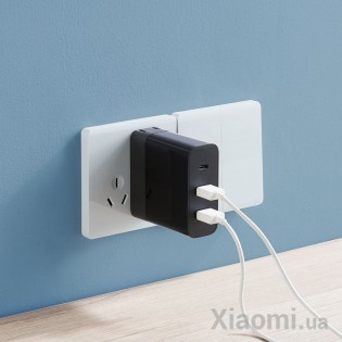 Зарядное устройство Xiaomi ZMI Fast Charging 65W 2-USB+UCB-C Black
