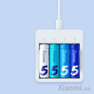 Зарядное устройство Xiaomi ZMi PB421 for AA/AAA Kit (+ 4шт AA 2900mAh)