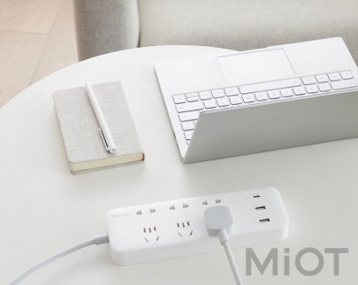 Подовжувач Xiaomi ZMI Power Strip CPX01 (6 розеток + 2 USB-port + 1 USB-C port 65W) White