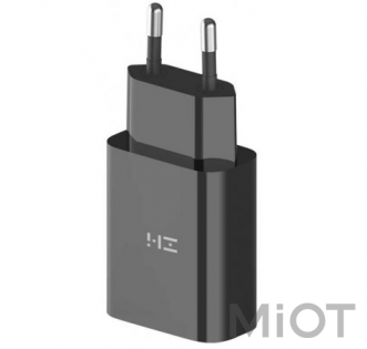 Мережевий зарядний пристрій Xiaomi ZMi Quick Charger Black HA612