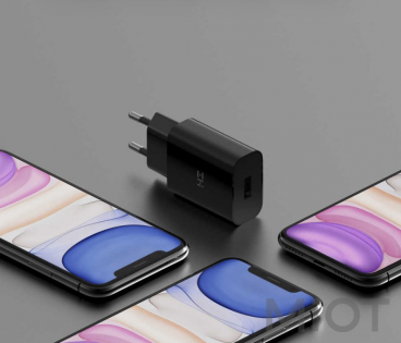 Мережевий зарядний пристрій Xiaomi ZMi Quick Charger Black HA612