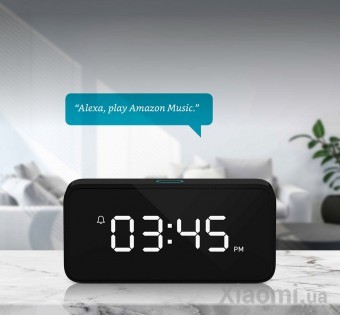 Будильник Xiaomi ZMI Reason ONE Smart Alarm Clock with Alexa Black AC01ZM