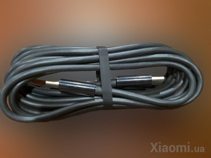 Кабель Xiaomi ZMi AL308 USB-C to USB-C Cable 3A Black 2m