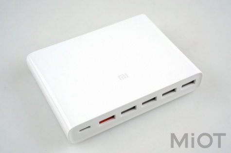 Mi USB Multiple Hub 60W Fast Charger 6 port White CDQ06ZM