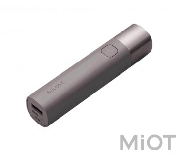 Ліхтарик Xiaomi SOLOVE Chasing Light X3s Grey