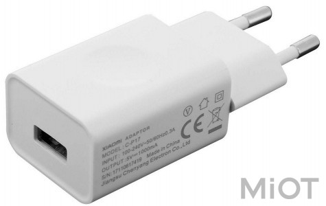 Блок живлення Xiaomi 5V 1A (C-P17) White EU
