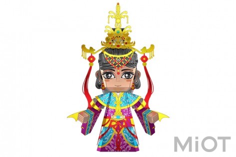 Колекційна модель PIECECOOL Sloat'XIAO QIAO Q009