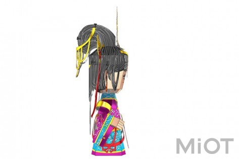 Колекційна модель PIECECOOL Sloat'XIAO QIAO Q009