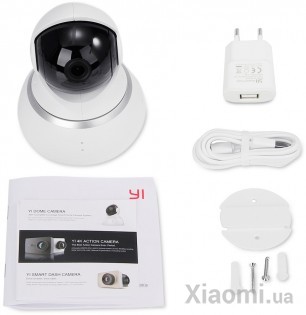 IP Камера Xiaomi YI Dome Camera 360° 1080P White (YI-93005)